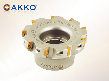 Торцевая фреза с СМП AFM90-AP16-D100-A32-Z08-H AKKO