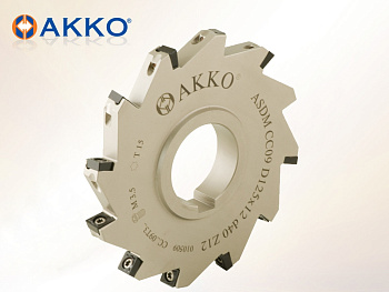 Дисковая фреза с СМП ASDM-CC06-D125x10-d40-Z14 AKKO