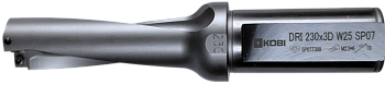 Корпус сверла DRI 230x3D W25 SP07